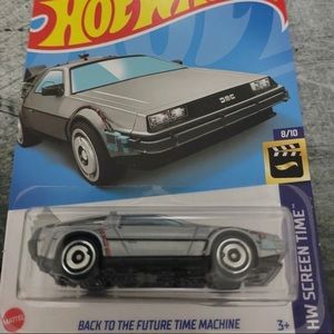Back To The Furture Time Machine Hotwheels